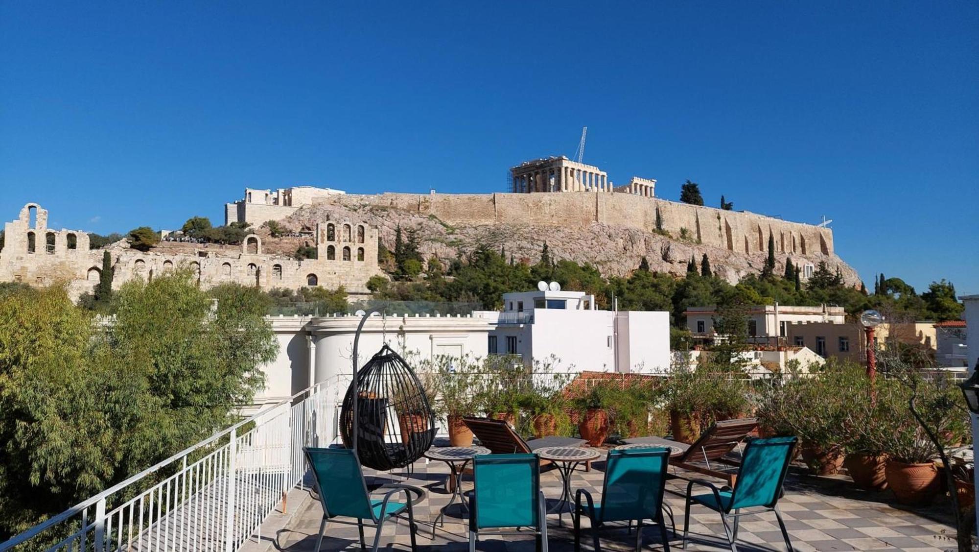 Stunning Acropolis View Apartment Athen Eksteriør billede