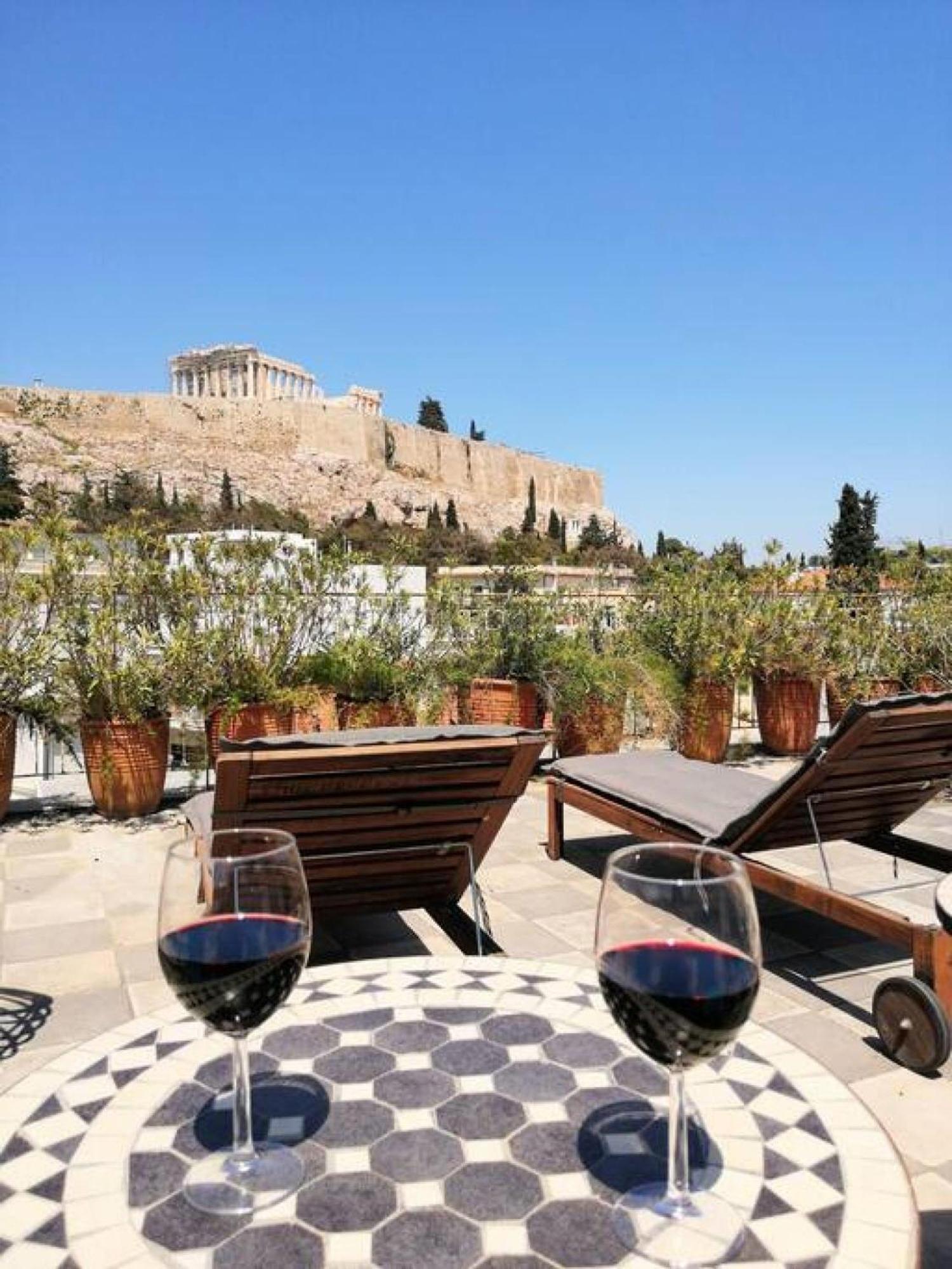 Stunning Acropolis View Apartment Athen Eksteriør billede