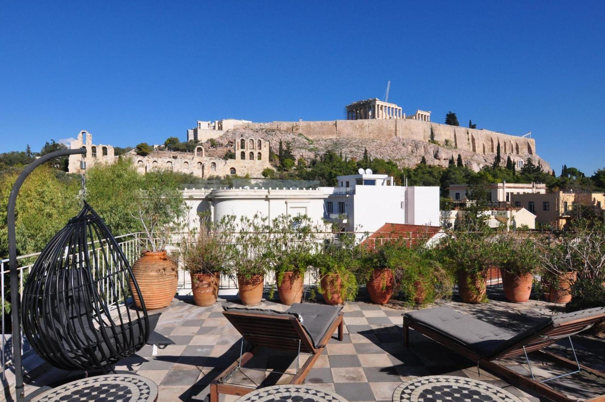 Stunning Acropolis View Apartment Athen Eksteriør billede